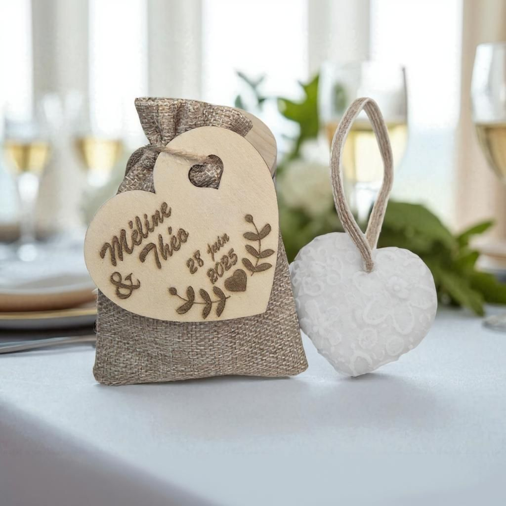 Pochon souvenir suspendu