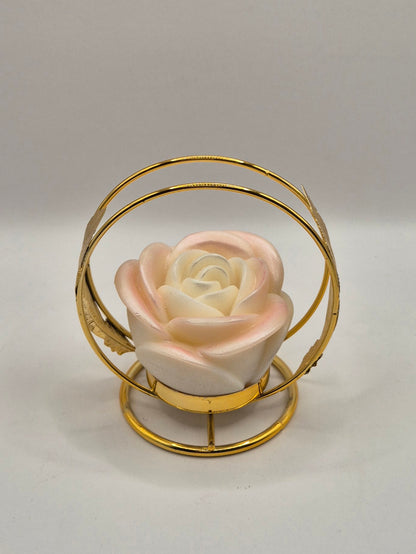 Rose parfumée sur support