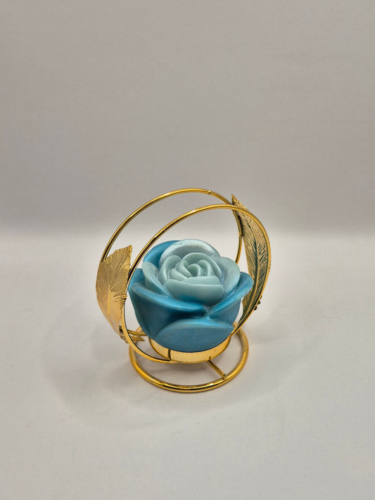 Rose parfumée sur support