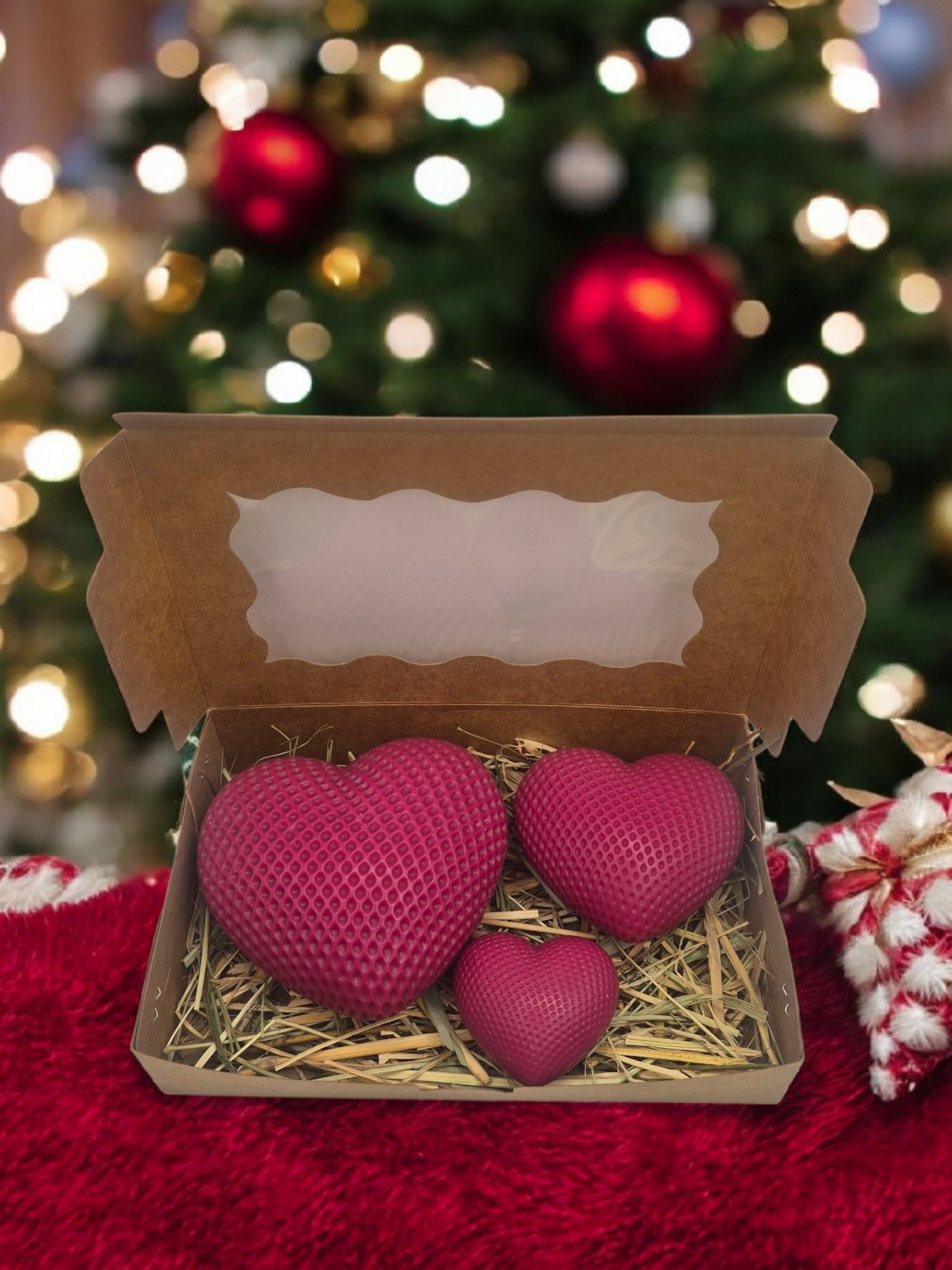 Coffret cœurs d'amour