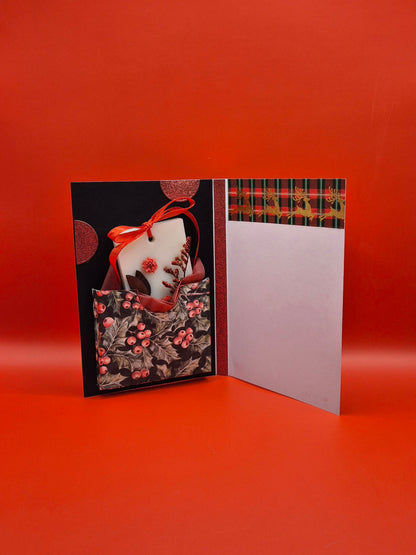 Carte de Noël parfumée