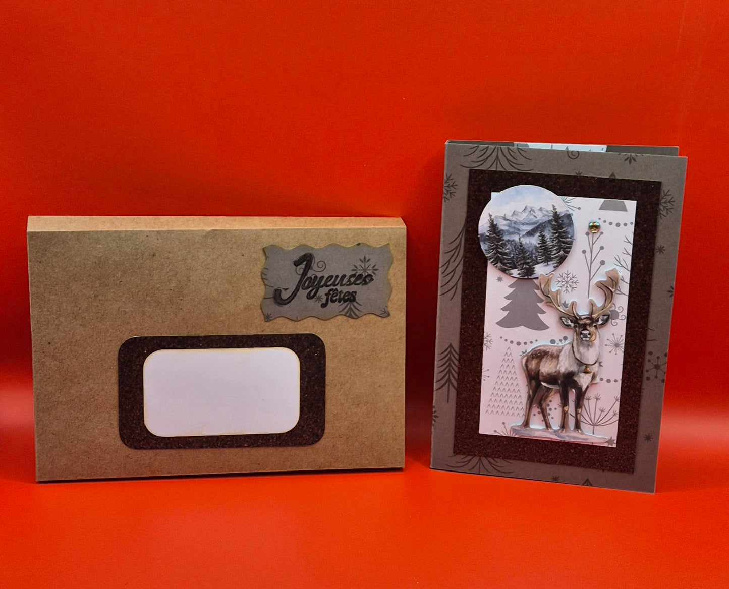 Carte de Noël parfumée