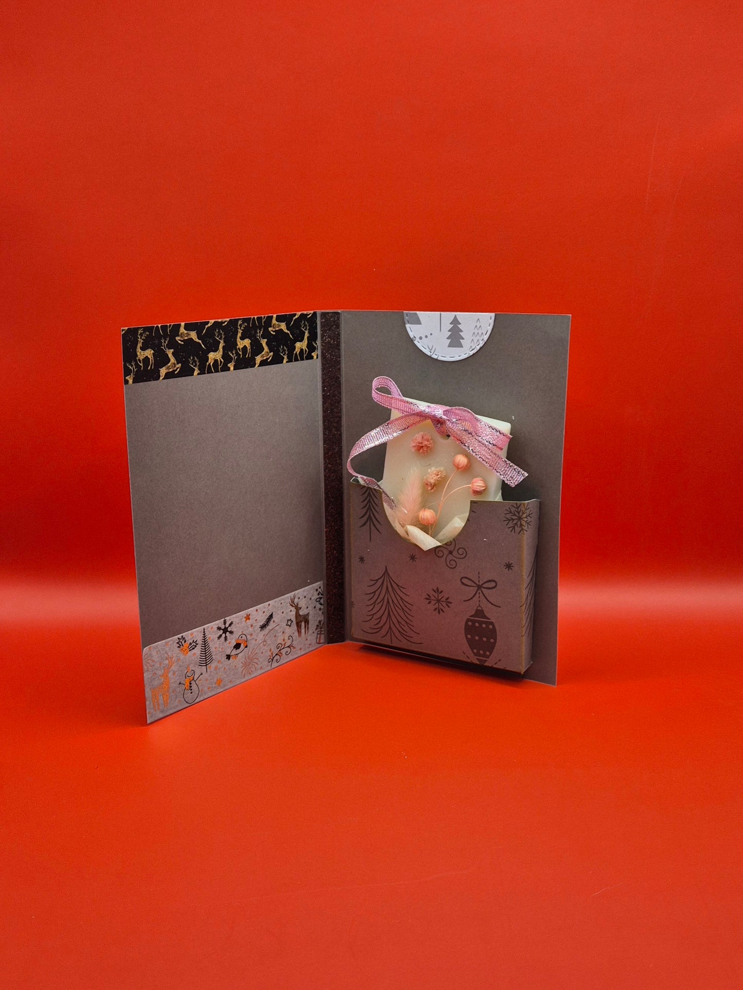 Carte de Noël parfumée