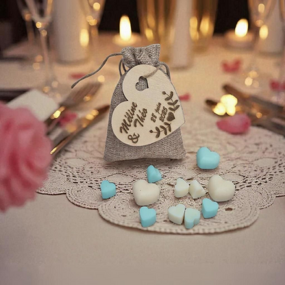 Melting souvenir pouch