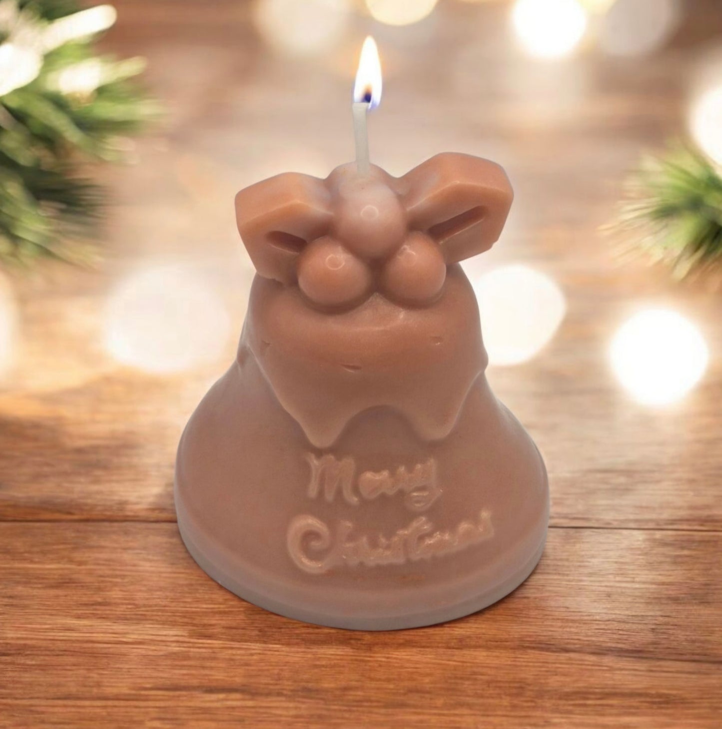 Bougie Cloche de Noël