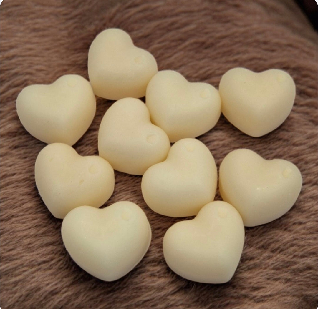 Fondants parfumés coeurs