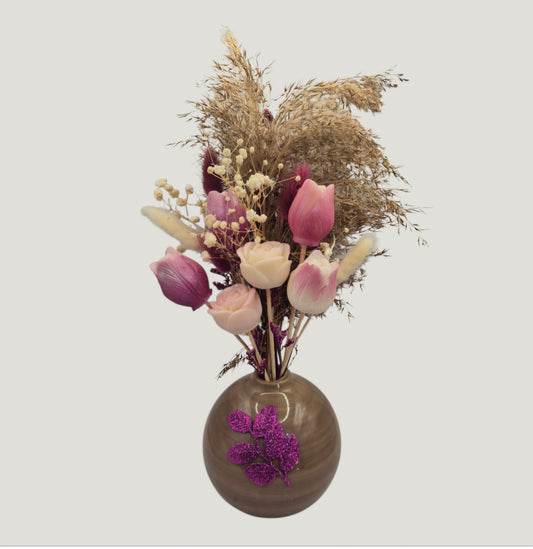 Sphère fleurie Parfum au choix