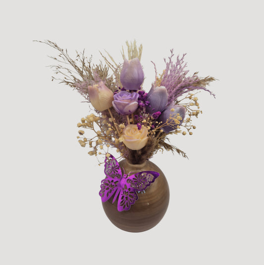 Sphère fleurie Parfum au choix