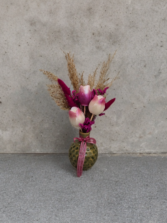 Sphère fleurie mini Fleur de Coton