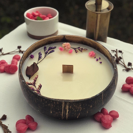 Bougie coco parfumée