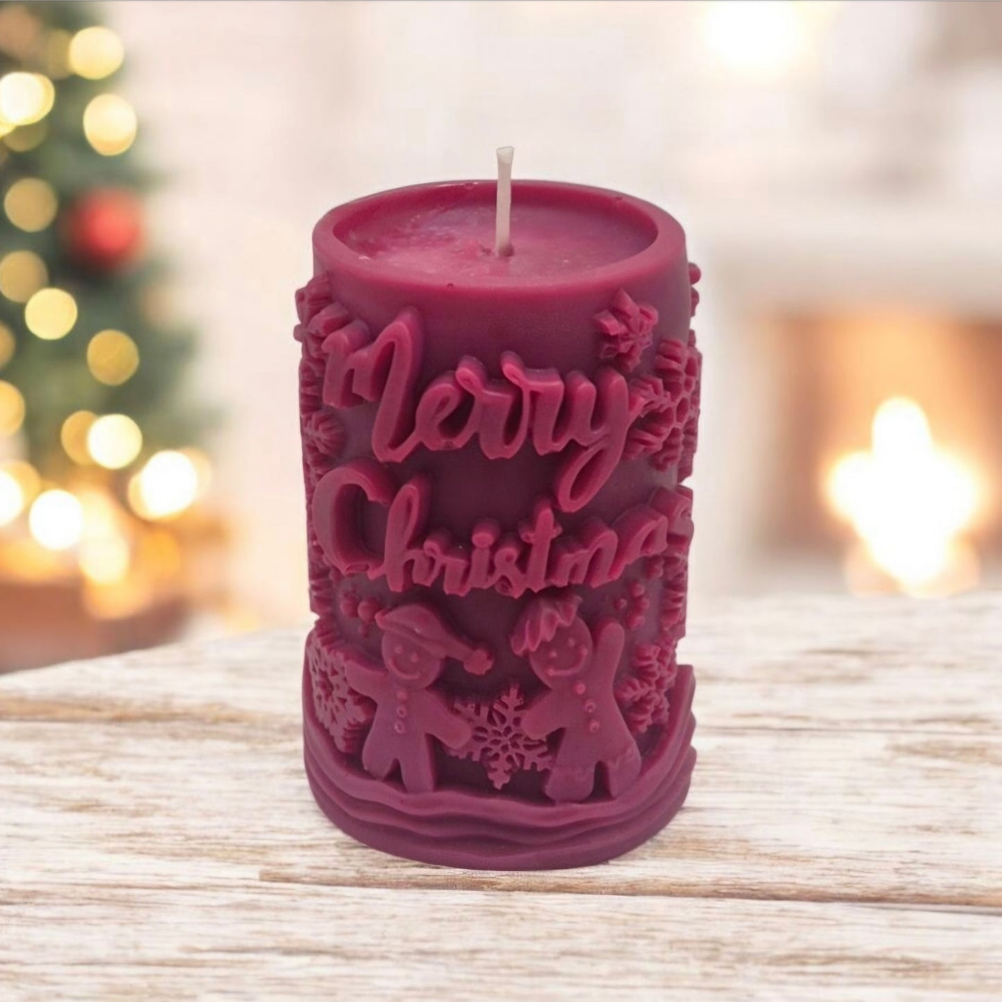 Bougie Merry Christmas