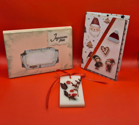 Carte de Noël parfumée