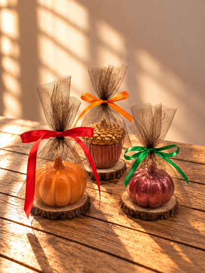 Lot 3 Bougies Douceur d’automne