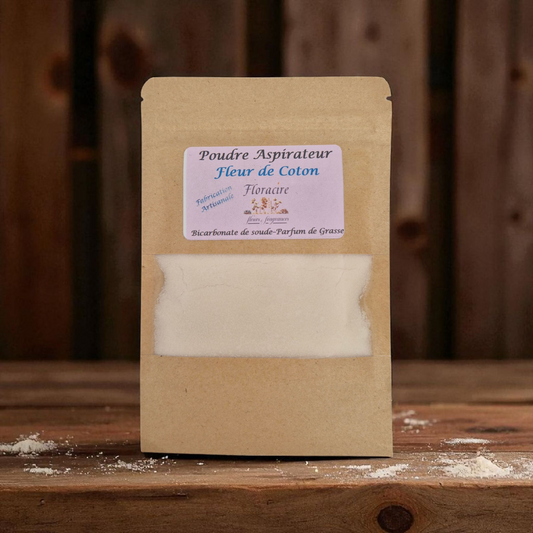 poudre aspirateur parfumée