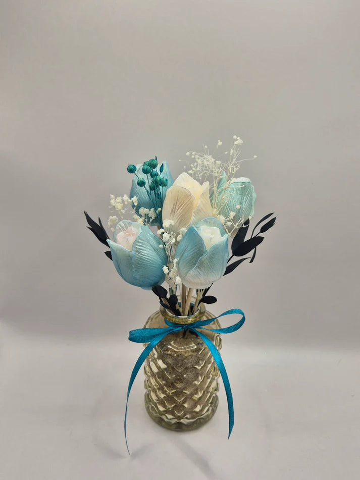 Cristal tulipes parfum au choix